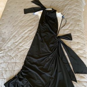Vera Wang Black Cocktail Dress